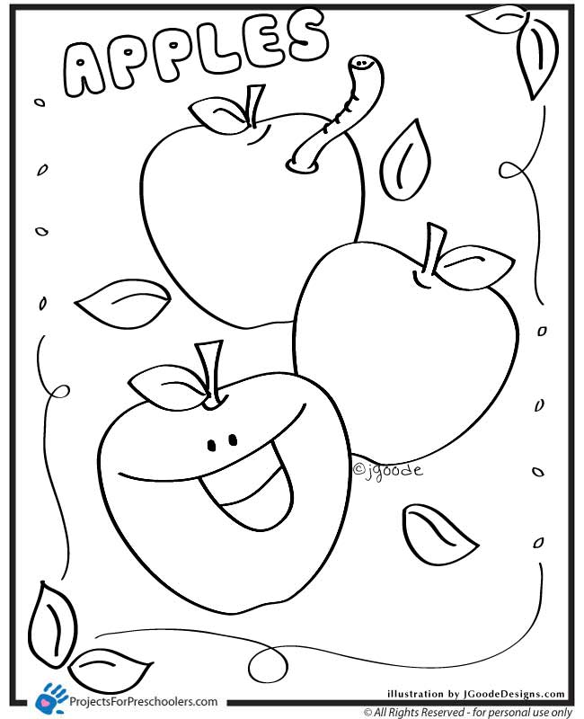 Discover Great Shade Apple 20 Coloring Pages Free Cute Images