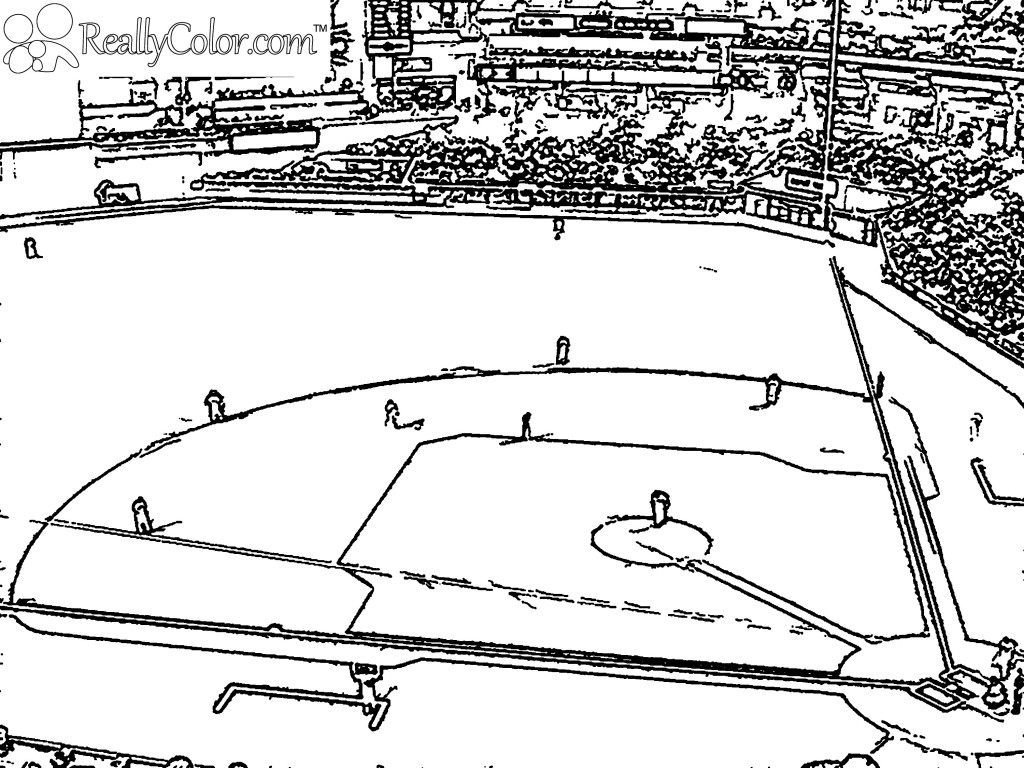 uc baseball stadium coloring pages - photo #5