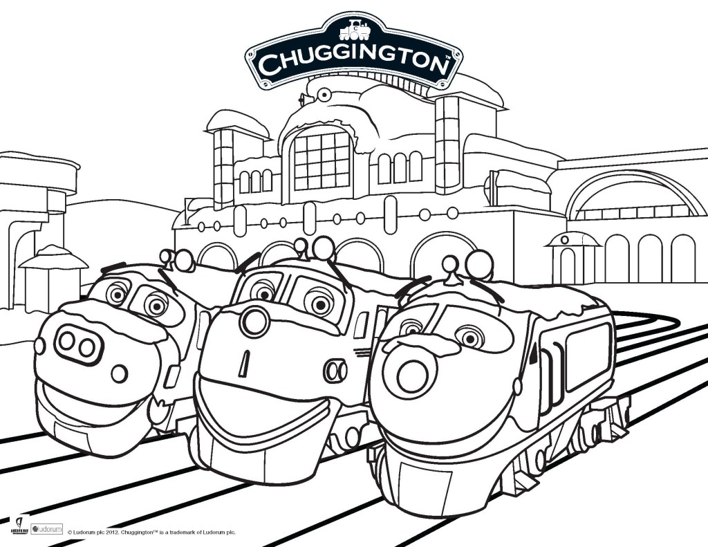 printable page of chuggington by luke Free Printables