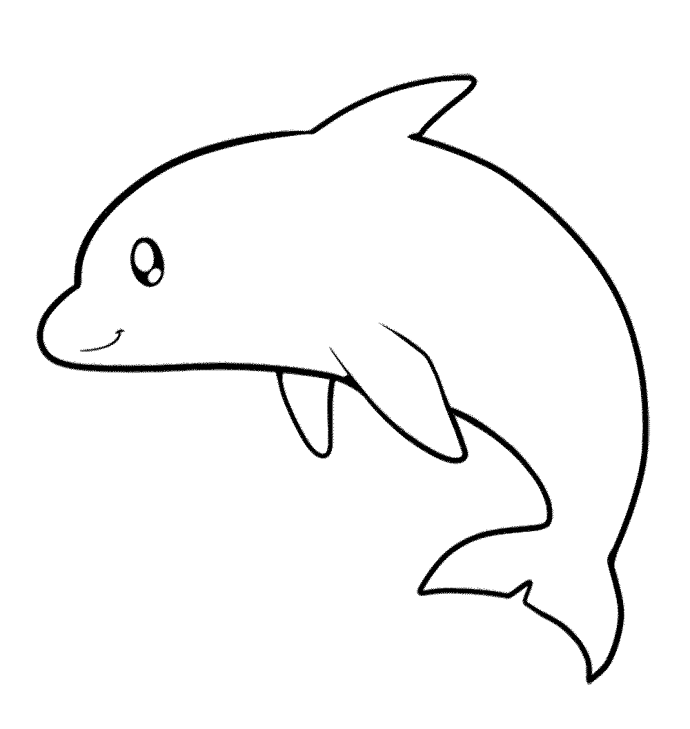 Friendly underwater creature 20 Dolphin coloring pages ...