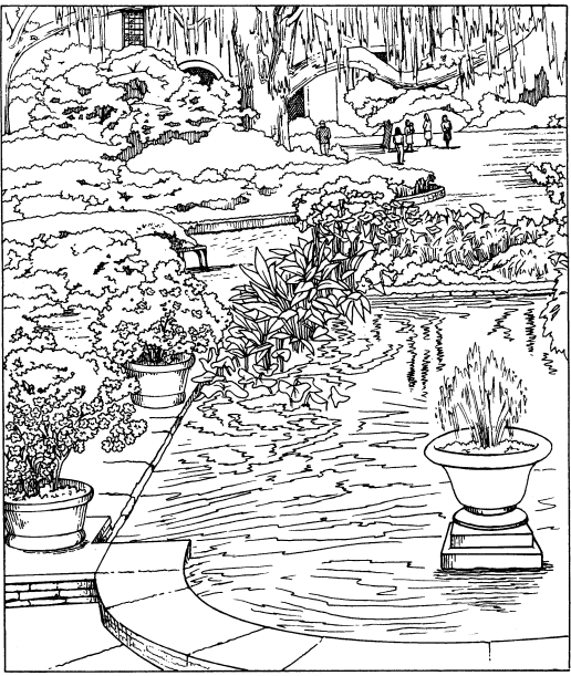 garden coloring book pages - photo #28