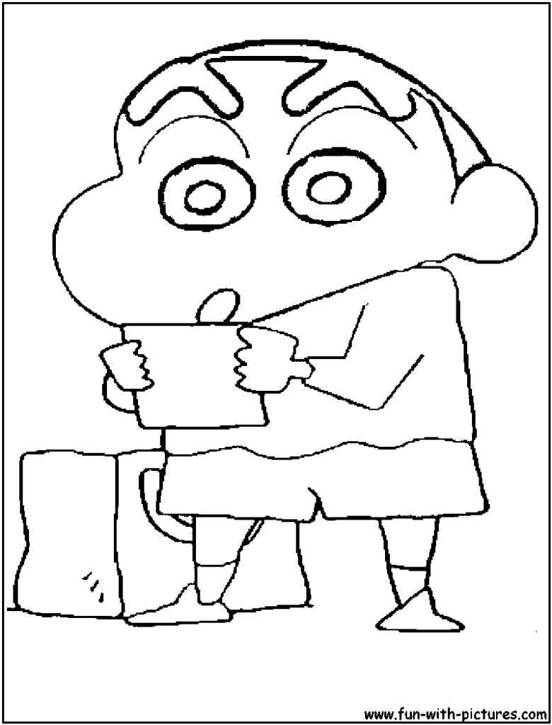 Printable Page Shinchan By Daniel Free Printables Pokemon Coloring Pages Printable Page Shinchan By Daniel