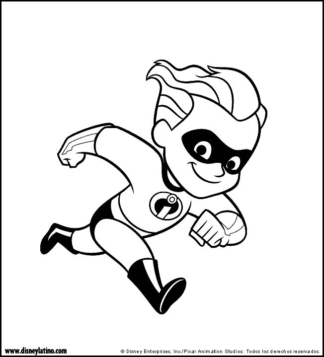the-incredibles pictures coloring - Free Printables