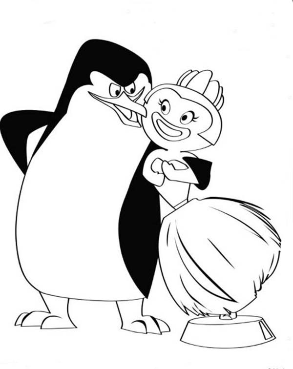 madagascar coloring pages penguin - photo #7
