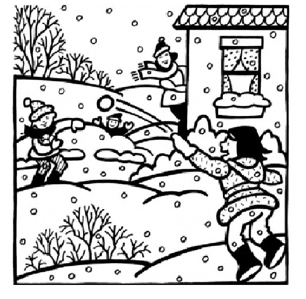 season coloring pages printables - photo #24