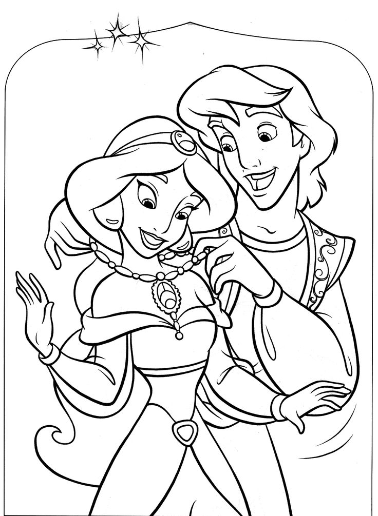 Magical world of Arabian Aladdin 18 Aladdin coloring pages ...