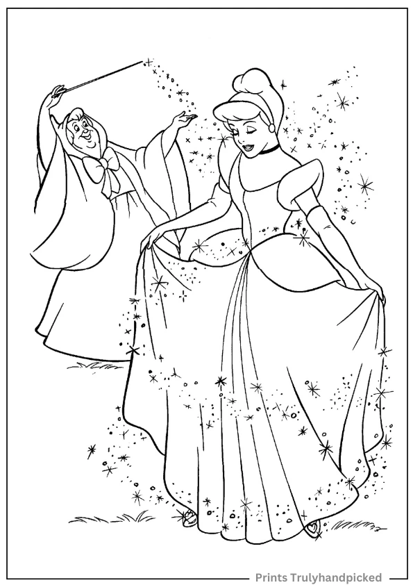 Fairy Godmothers Magic on Cinderella