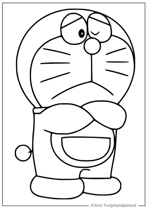 Frustrated Doraemon
