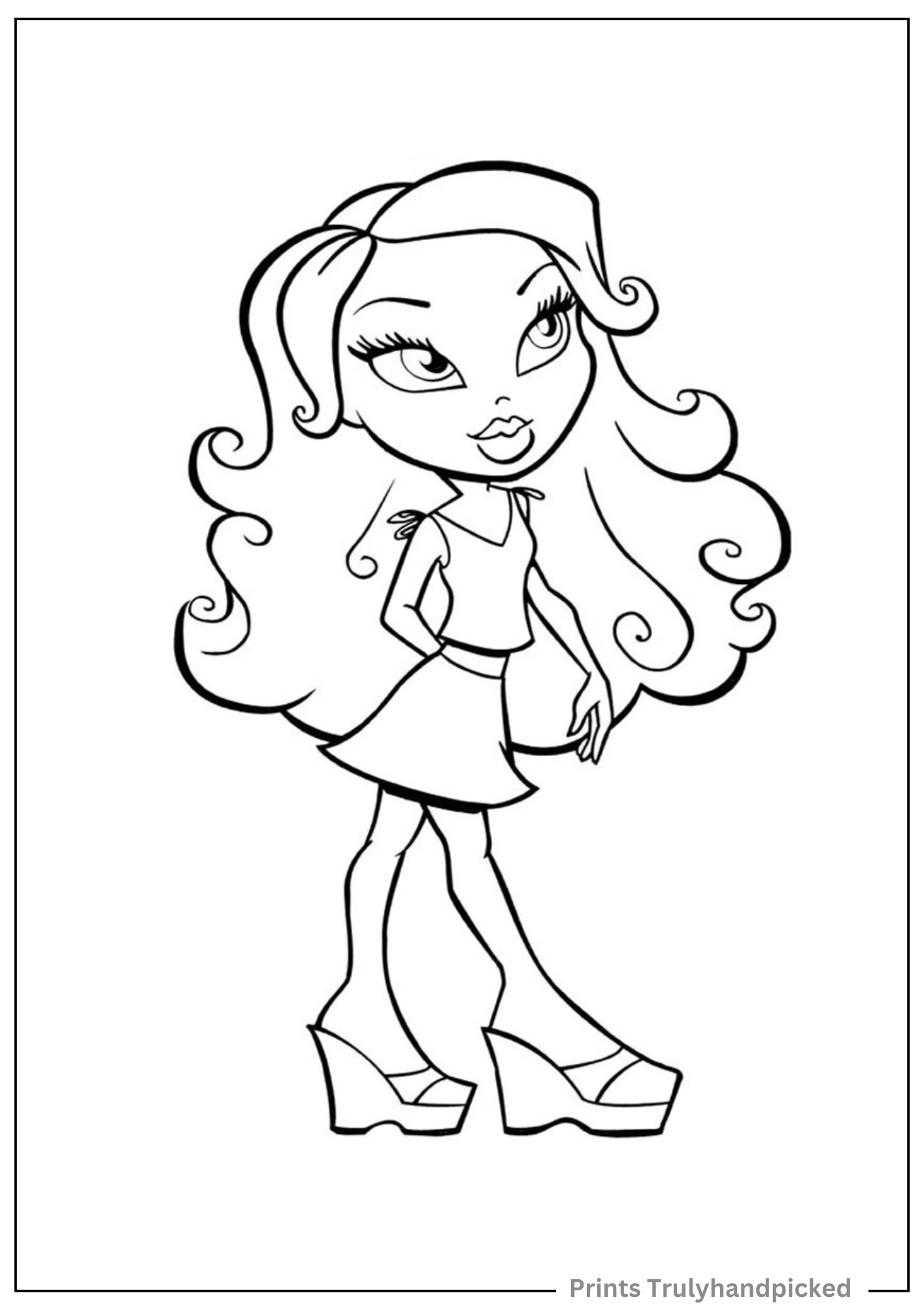 Jade Bratz Coloring