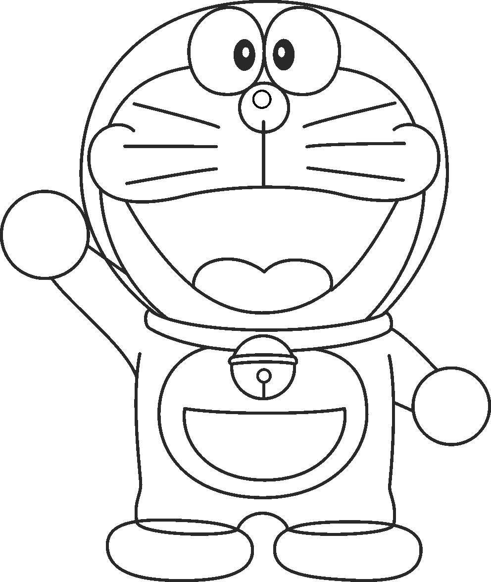 doraemon coloring pictures added gabriel – Free Printables