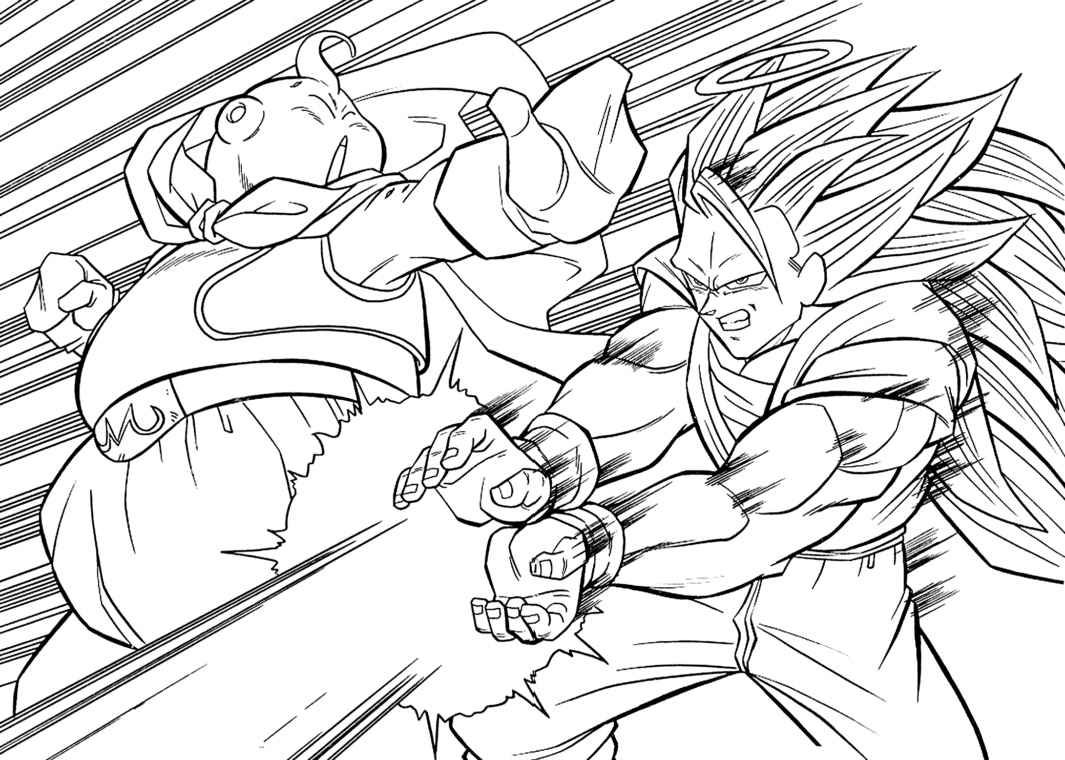 Pan Dragon Ball Coloriage - AZ Coloriage