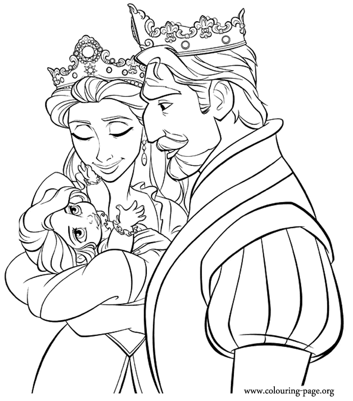 Tangled Coloring Pages 9 Free Printables