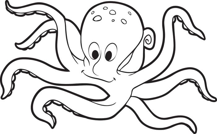 29 Fish and Octopus Coloring Pages for Kids | Free Printables