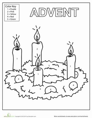 Advent Coloring Pages Charlotte Free Printables