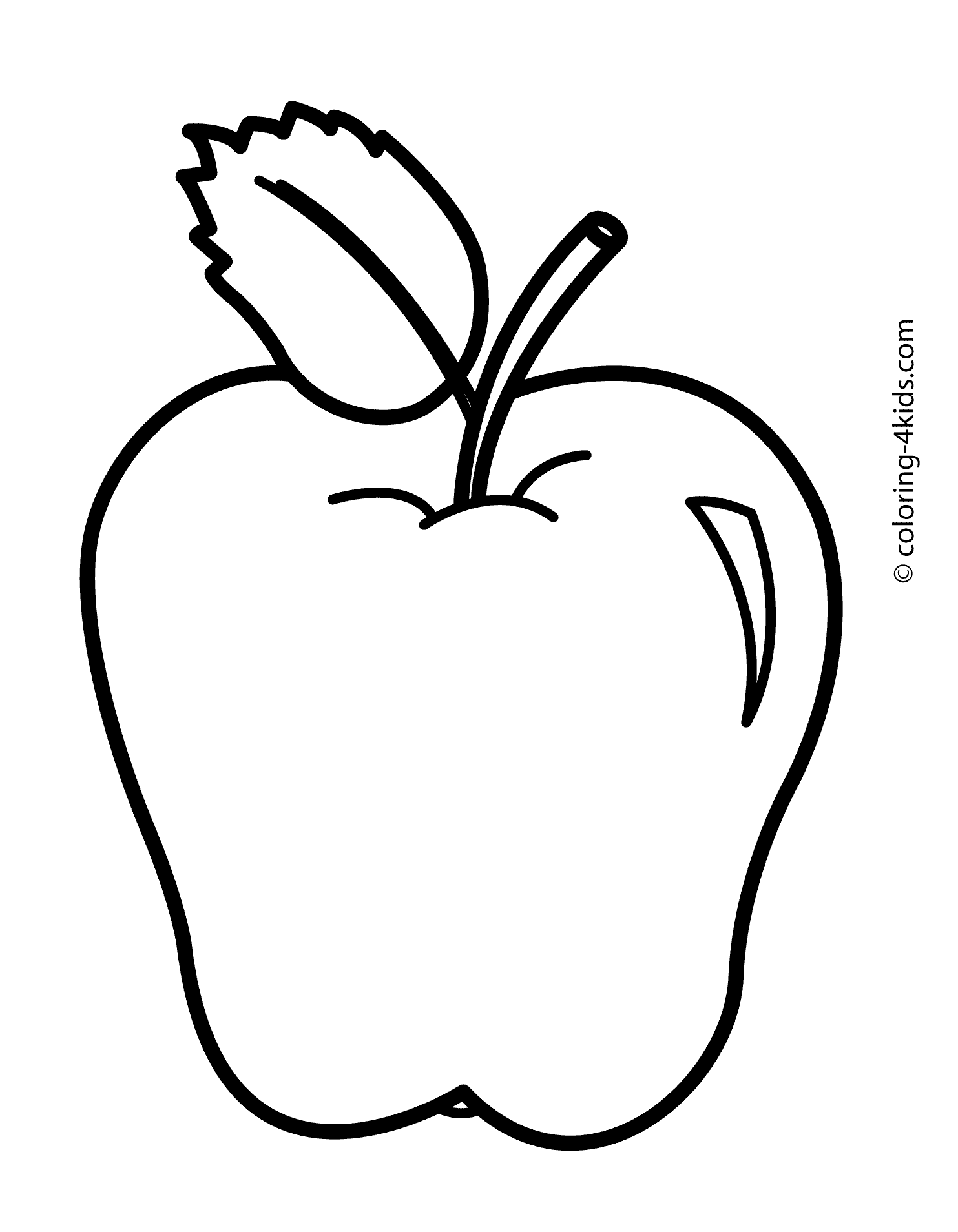 Download Discover the great shade of Apple 20 Apple coloring pages ...