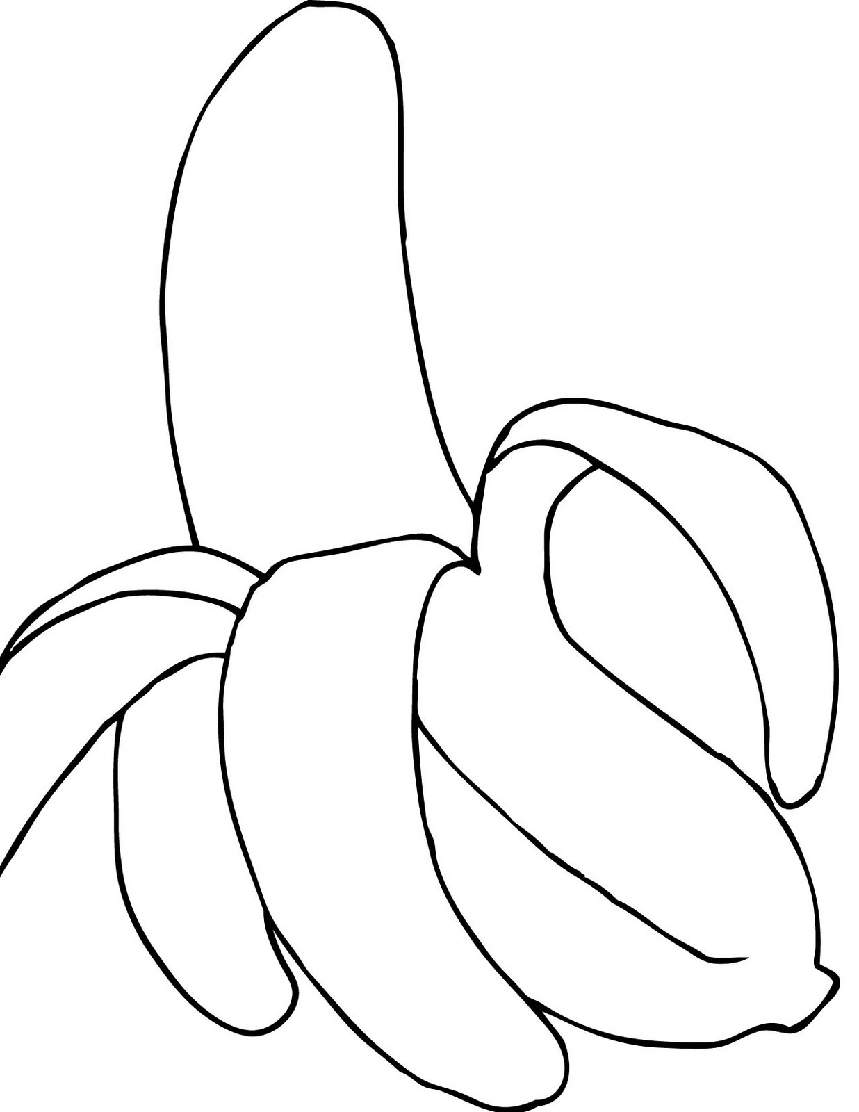 Download Beneficial fruit Banana 20 Banana coloring pages | Free Printables