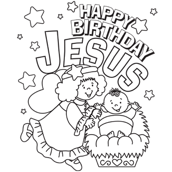 christians christmas coloring pages