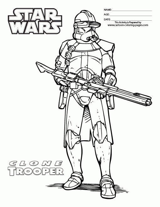 Download clone-troopers coloring pages for kids - Free Printables