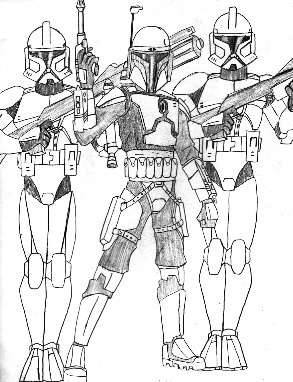 Clone Trooper Coloring Pages To Print Might Be A Fun Activity To Do Among S...