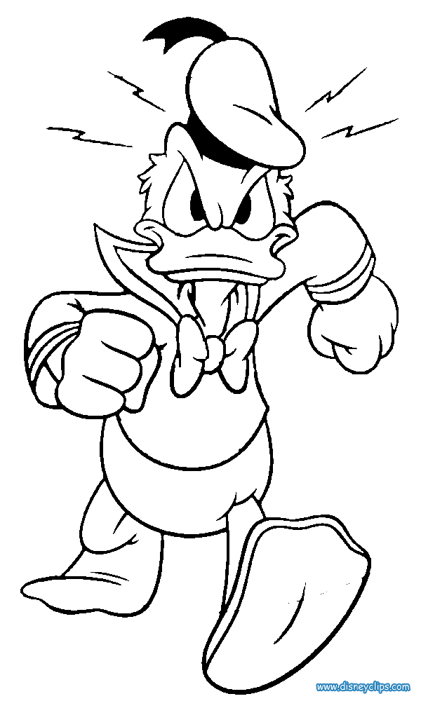 Download Hilarious activities of funny duck 20 Donald Duck coloring ...