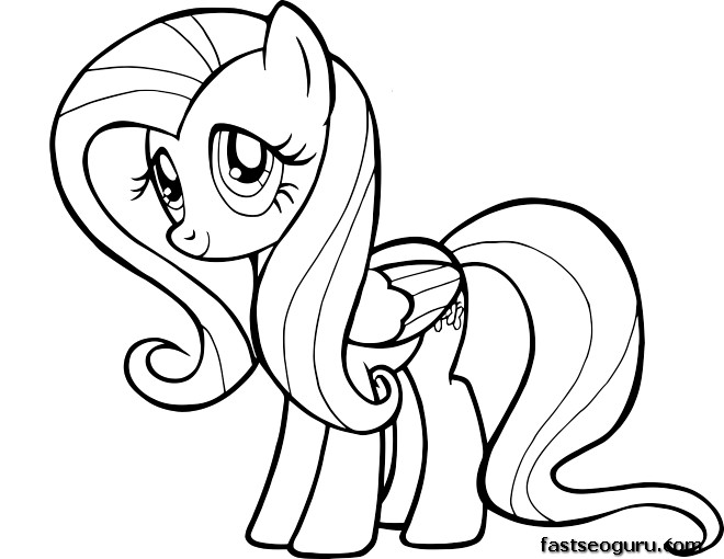 My Little Pony Coloring Pages For Kids Free Printables