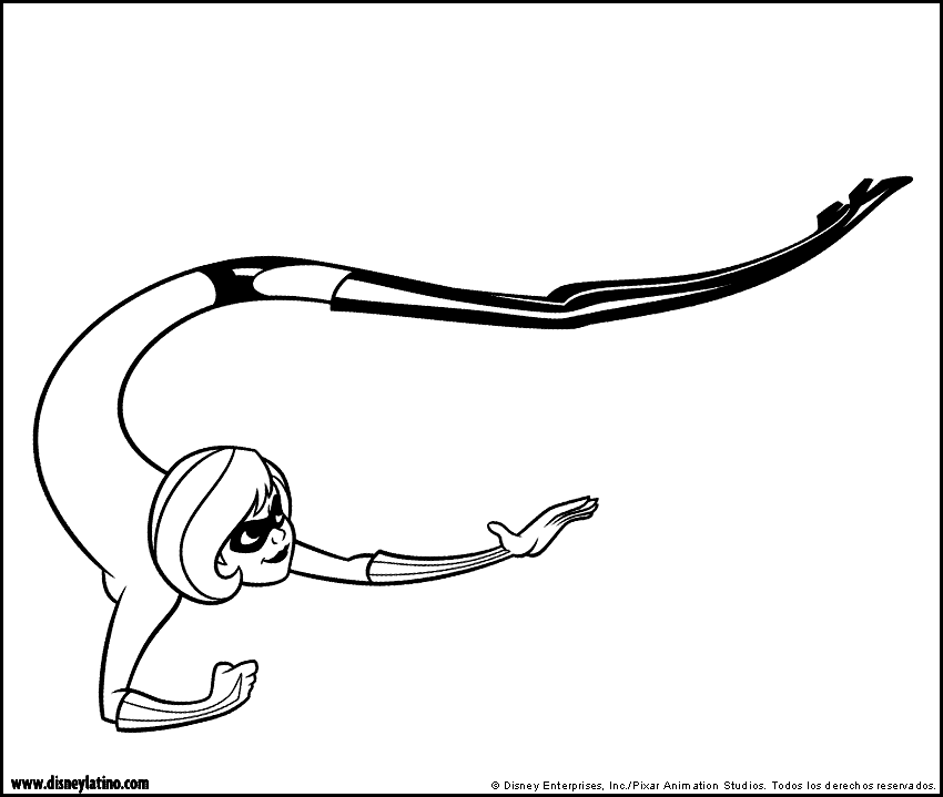 46 Incredibles Coloring Pages Disney  Best Free