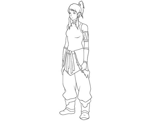 Download coloring pages of the-legend-of-korra by jayden - Free Printables
