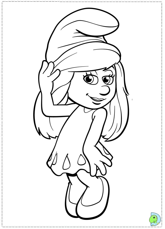 Download the-smurfs coloring pages caleb - Free Printables