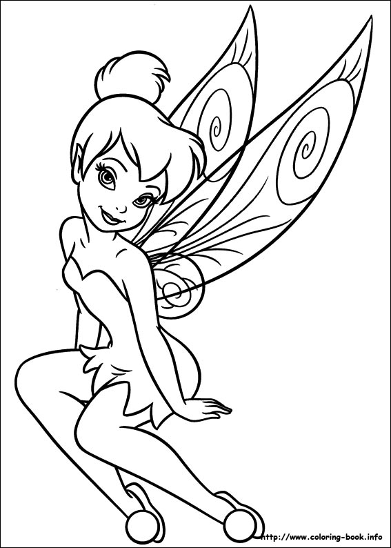 periwinkle tinkerbell coloring pages